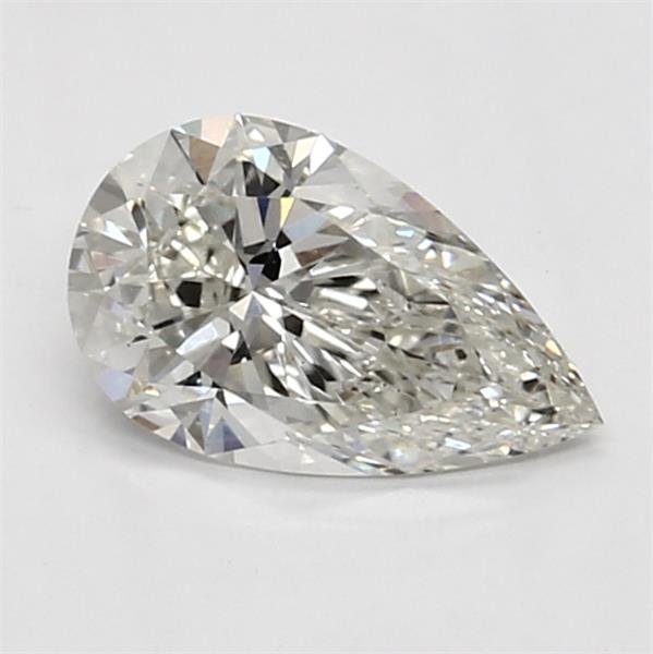 1.08ct H VS1 Rare Carat Ideal Cut Pear Lab Grown Diamond