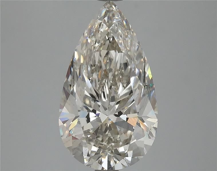 4.05ct I VS2 Rare Carat Ideal Cut Pear Lab Grown Diamond