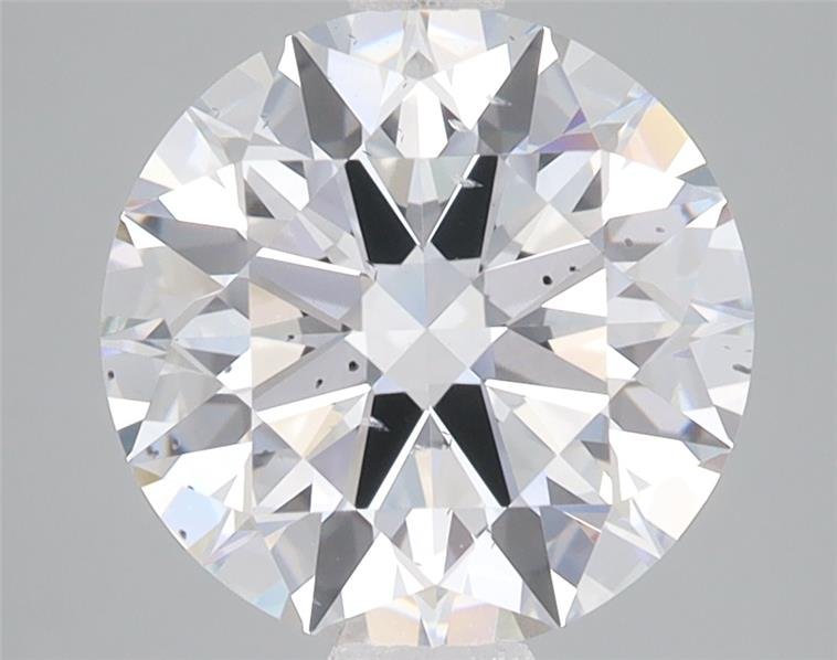 3.03ct D SI1 Rare Carat Ideal Cut Round Lab Grown Diamond