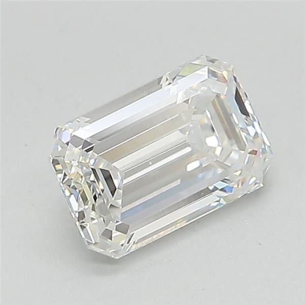 1.21ct E VS1 Rare Carat Ideal Cut Emerald Lab Grown Diamond