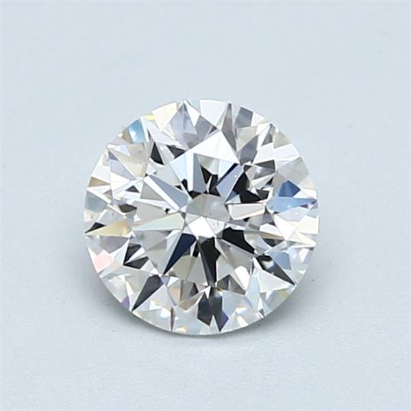 0.90ct F SI1 Rare Carat Ideal Cut Round Diamond