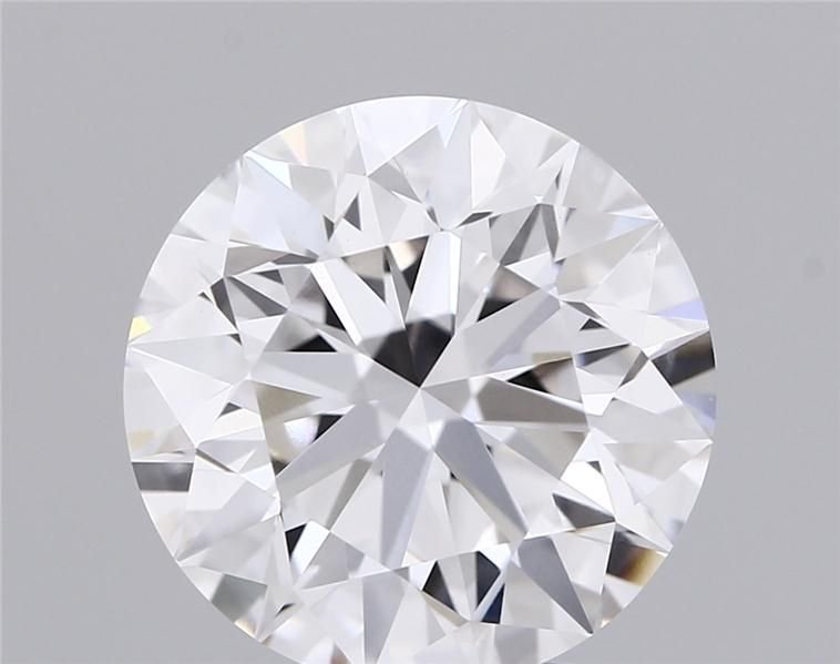 5.24ct E VVS1 Rare Carat Ideal Cut Round Lab Grown Diamond