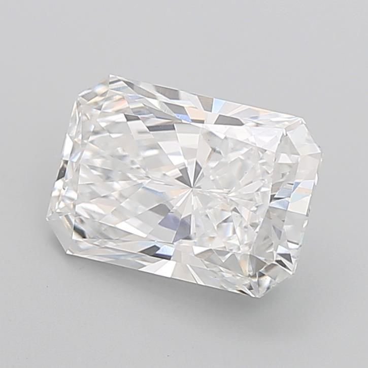 5.07ct D VVS2 Rare Carat Ideal Cut Radiant Lab Grown Diamond