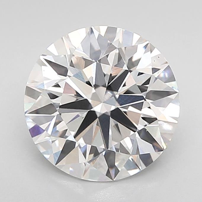 2.51 Carat Round Lab Diamond