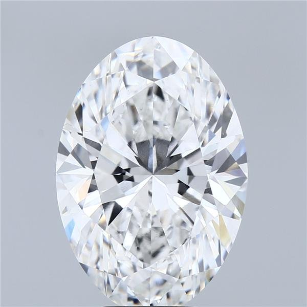 7.02 Carat Oval Lab Diamond