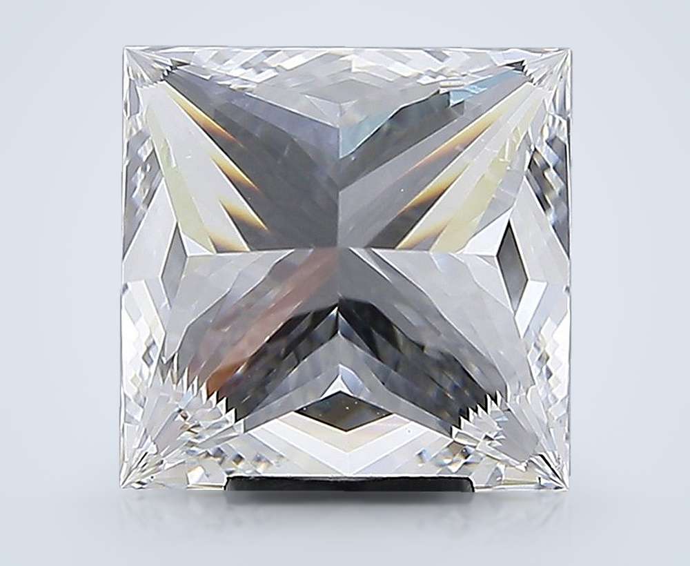 7.52 Carat Princess Lab Diamond