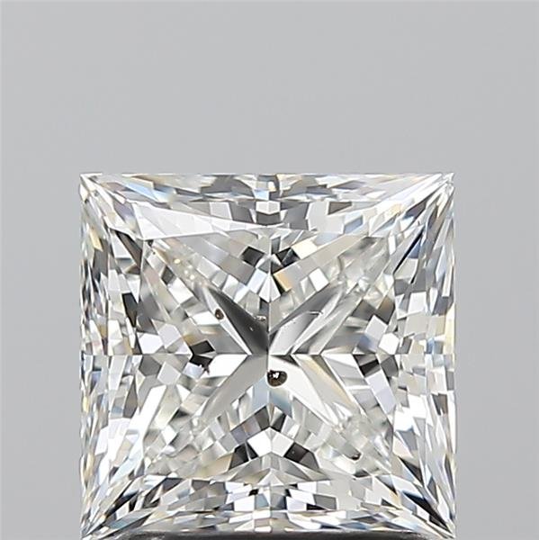 2.01ct H SI2 Excellent Cut Princess Diamond