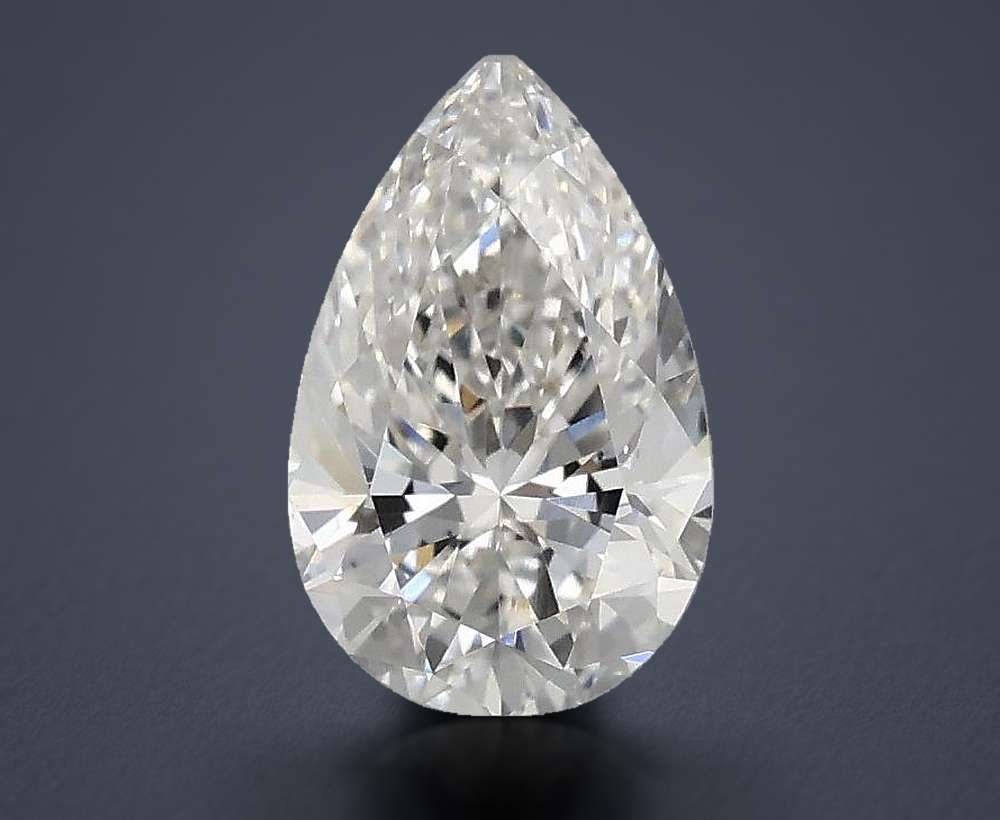 1.00 Carat Pear Lab Diamond