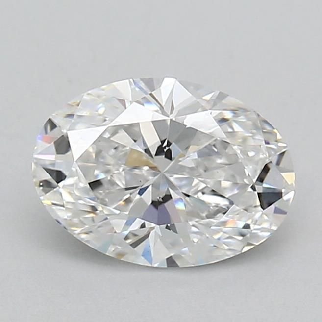 1.23ct D VVS2 Rare Carat Ideal Cut Oval Lab Grown Diamond