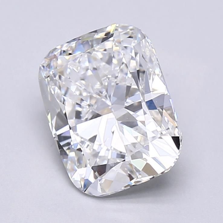 3.32ct D VS1 Rare Carat Ideal Cut Cushion Lab Grown Diamond