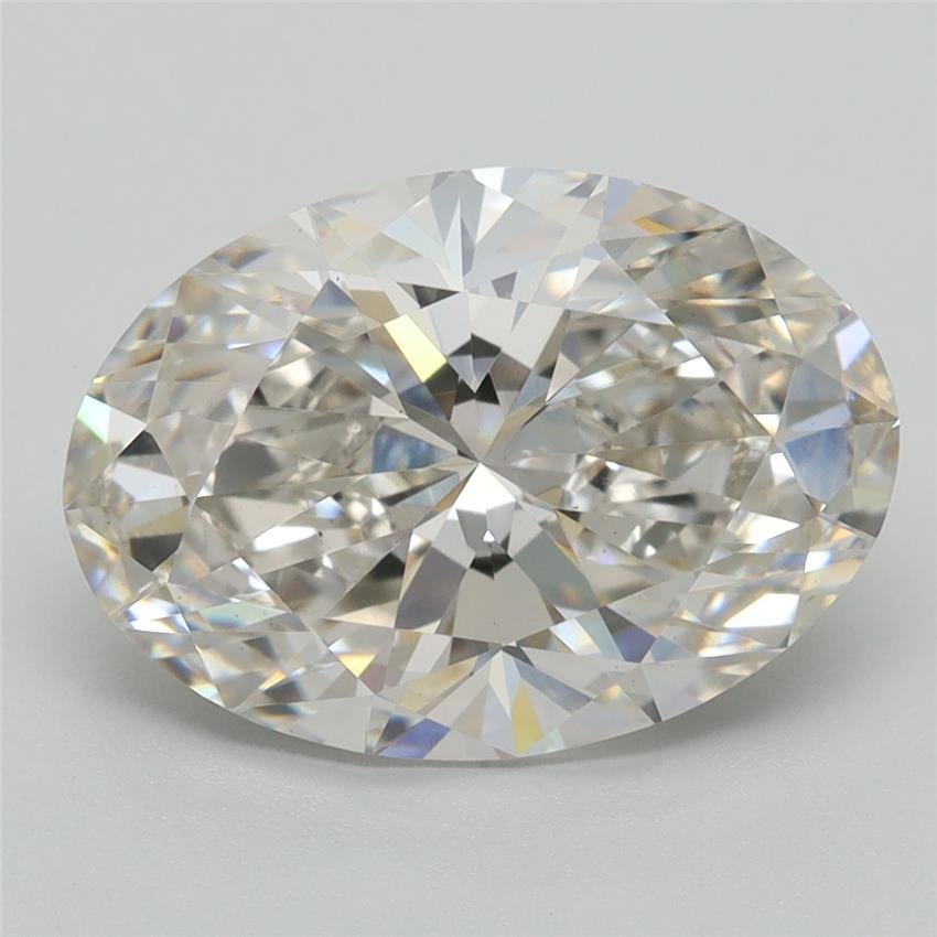 3.06ct G VS1 Rare Carat Ideal Cut Oval Lab Grown Diamond