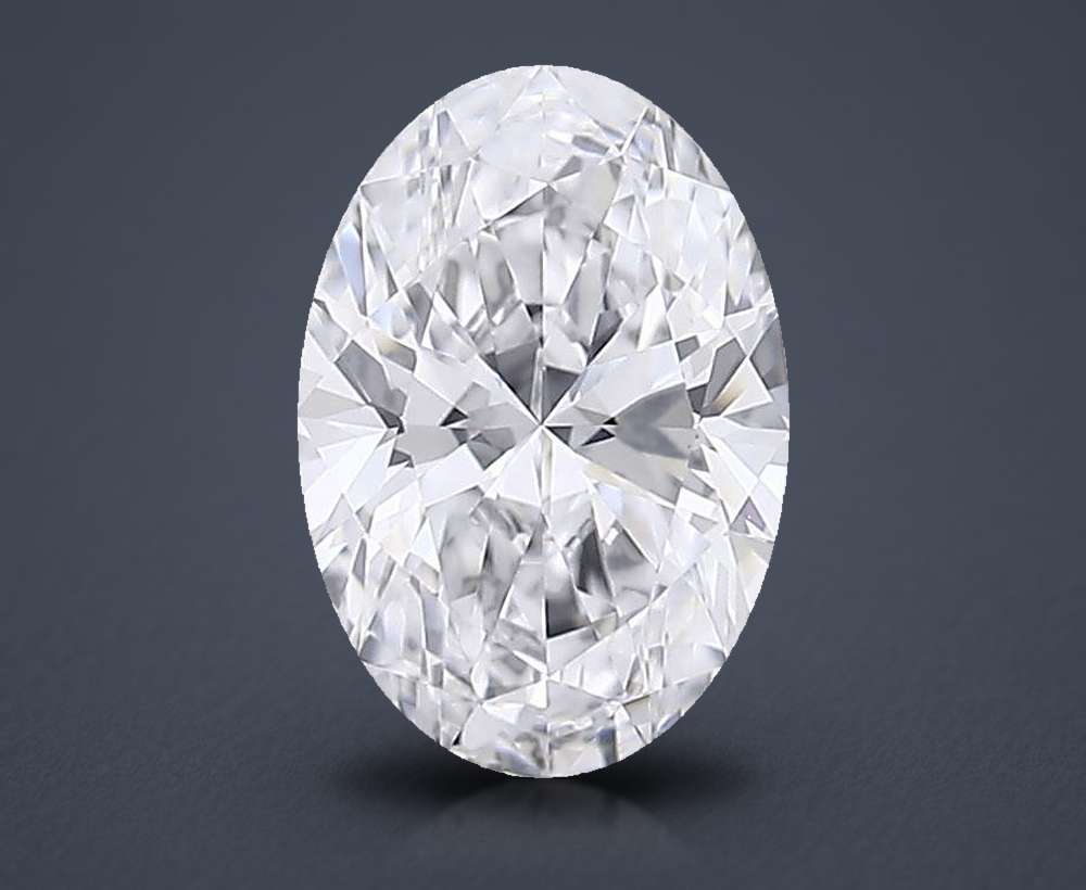 0.53 Carat Oval Lab Diamond