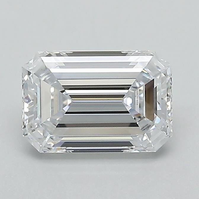 1.05ct E VVS2 Rare Carat Ideal Cut Emerald Lab Grown Diamond