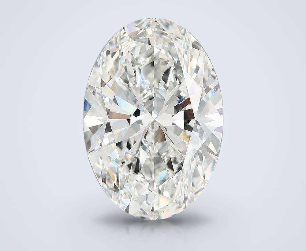10.14 Carat Oval Lab Diamond
