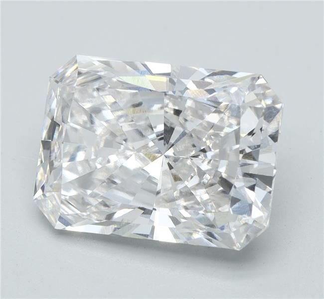 4.19ct F VVS1 Rare Carat Ideal Cut Radiant Lab Grown Diamond