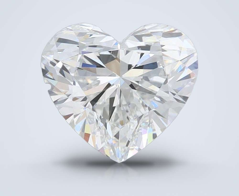 1.68 Carat Heart Lab Diamond