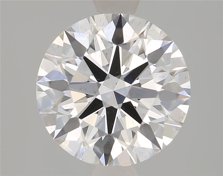 2.11ct E SI1 Rare Carat Ideal Cut Round Lab Grown Diamond