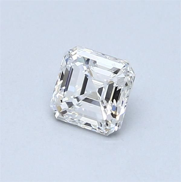 0.53ct E VS1 Rare Carat Ideal Cut Asscher Diamond