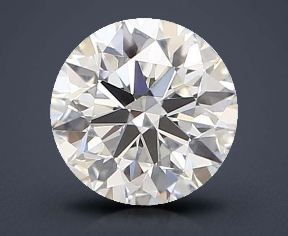 0.44 Carat Round Natural Diamond
