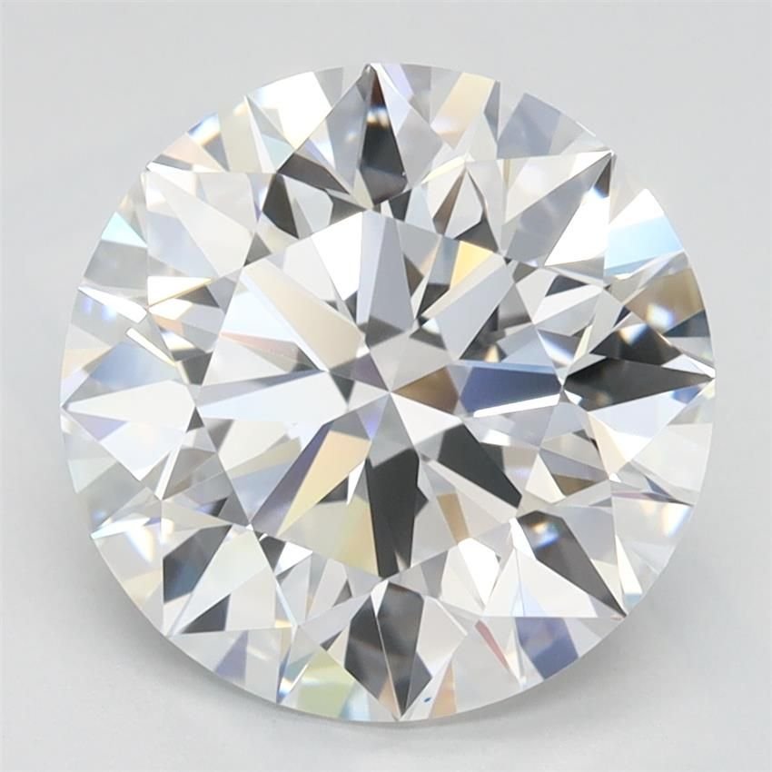 3.22ct D VVS1 Rare Carat Ideal Cut Round Lab Grown Diamond