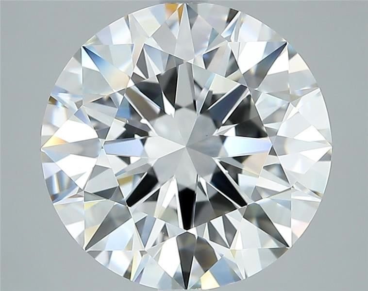 5.12ct H VS1 Rare Carat Ideal Cut Round Diamond
