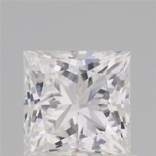 0.87ct E VS2 Rare Carat Ideal Cut Princess Lab Grown Diamond