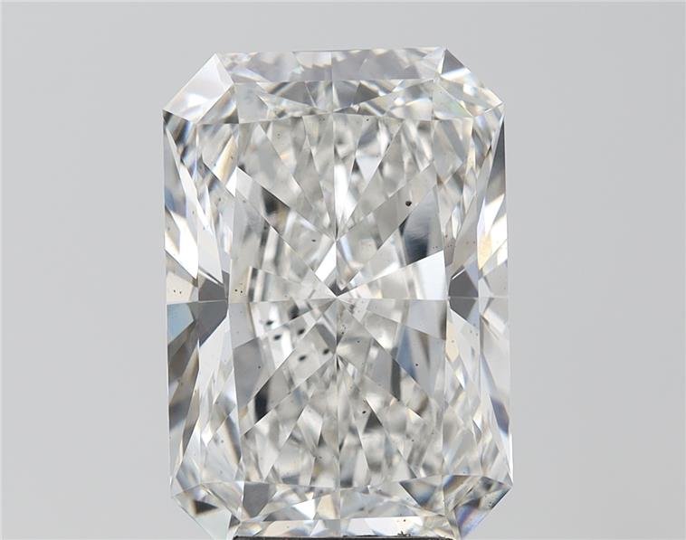 7.01ct G SI1 Rare Carat Ideal Cut Radiant Lab Grown Diamond