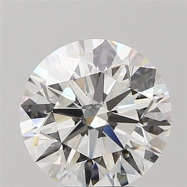 3.68ct I VS2 Rare Carat Ideal Cut Round Diamond