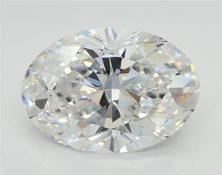 3.50ct E VVS2 Rare Carat Ideal Cut Oval Lab Grown Diamond