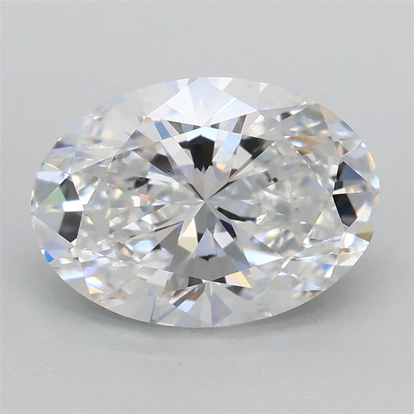2.02ct D VS1 Rare Carat Ideal Cut Oval Lab Grown Diamond