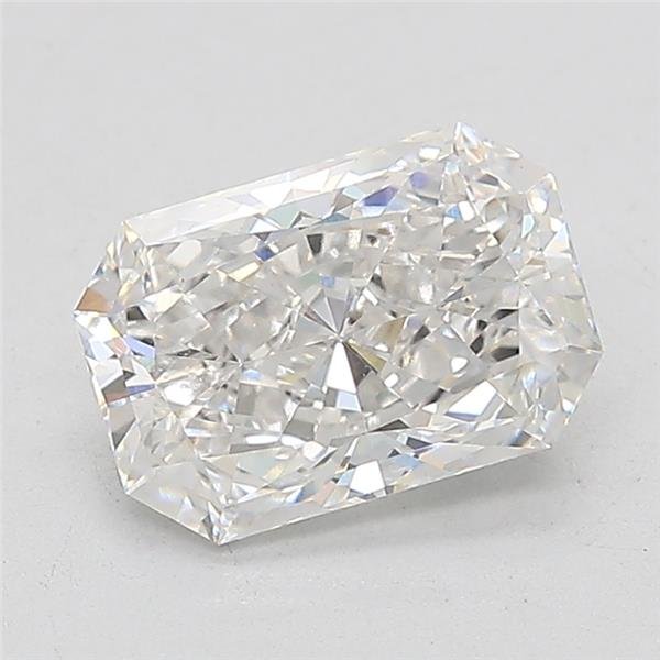 1.55ct F VS1 Rare Carat Ideal Cut Radiant Lab Grown Diamond