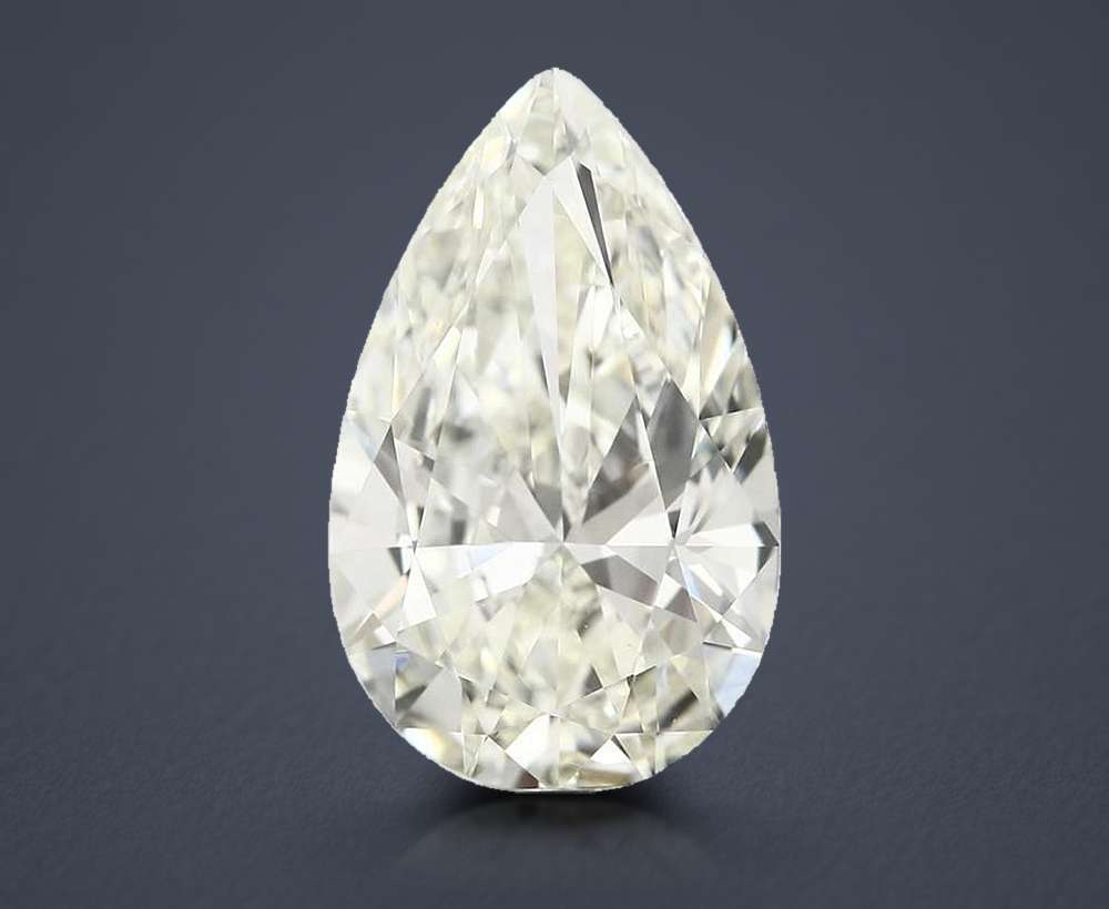 2.47 Carat Pear Natural Diamond