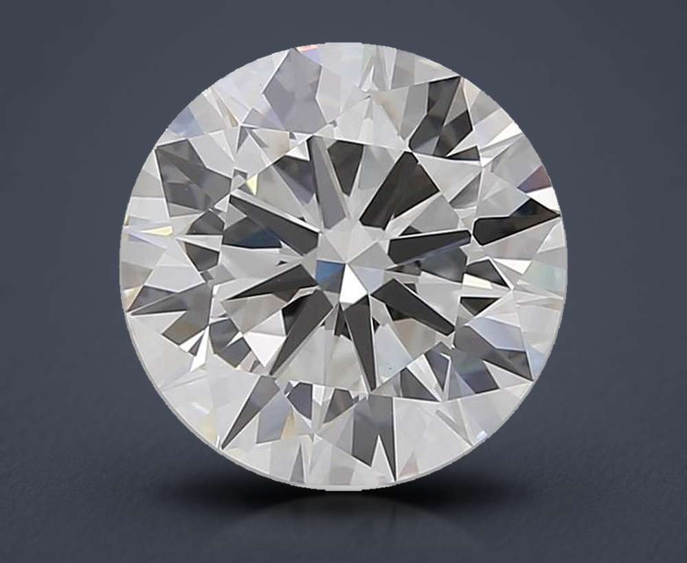4.41 Carat Round Lab Diamond