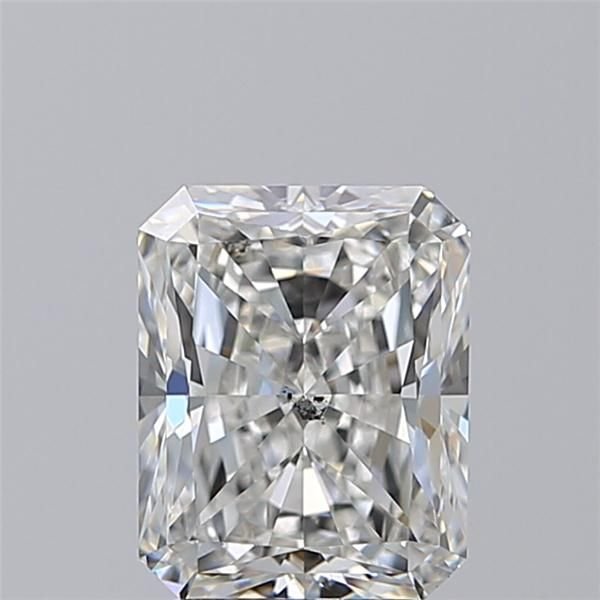 2.61ct G SI2 Rare Carat Ideal Cut Radiant Diamond