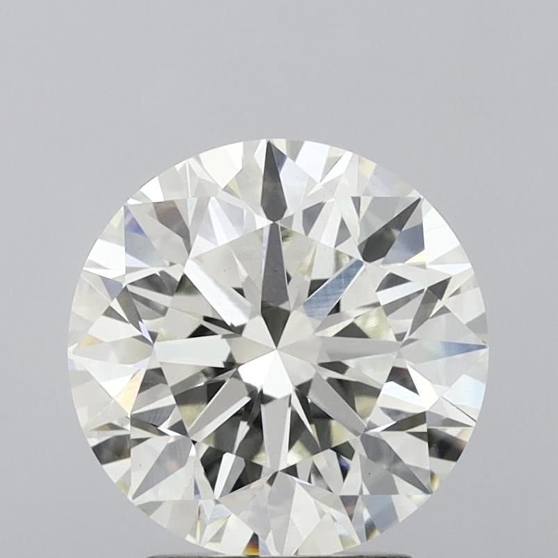 2.99ct I VS1 Very Good Cut Round Lab Grown Diamond