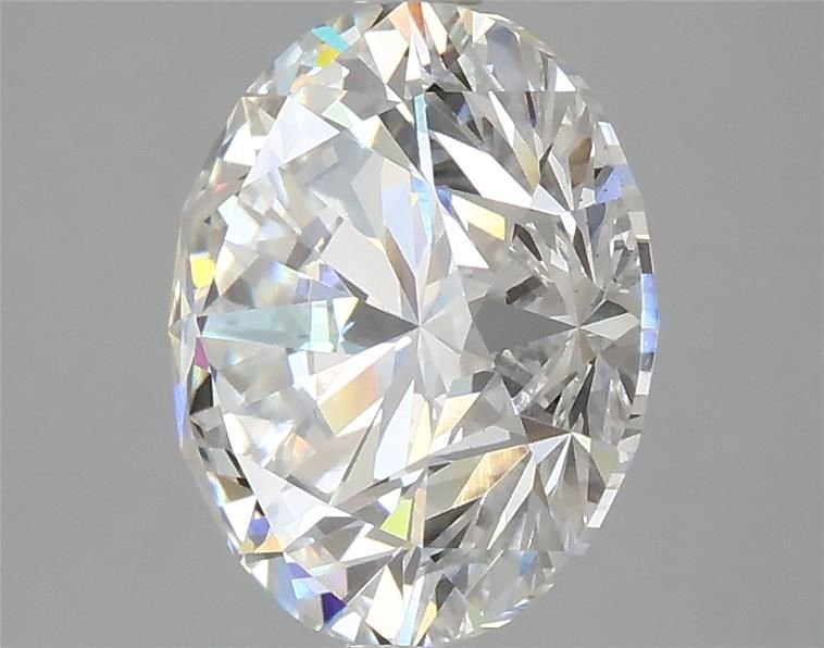 4.03ct F SI1 Excellent Cut Round Lab Grown Diamond