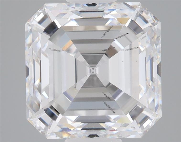 3.05ct E SI1 Rare Carat Ideal Cut Asscher Lab Grown Diamond