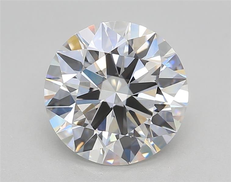 2.59ct F VS1 Rare Carat Ideal Cut Round Lab Grown Diamond