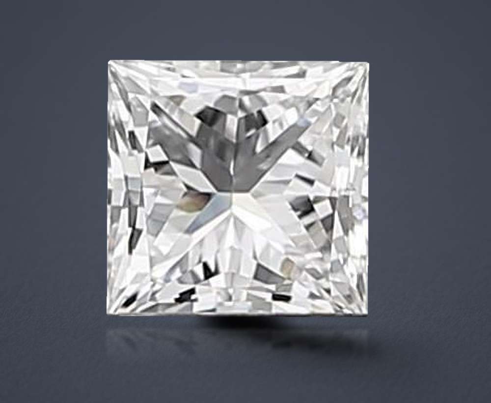 0.55 Carat Princess Lab Diamond