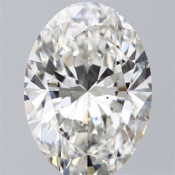 3.77 Carat Oval Lab Diamond