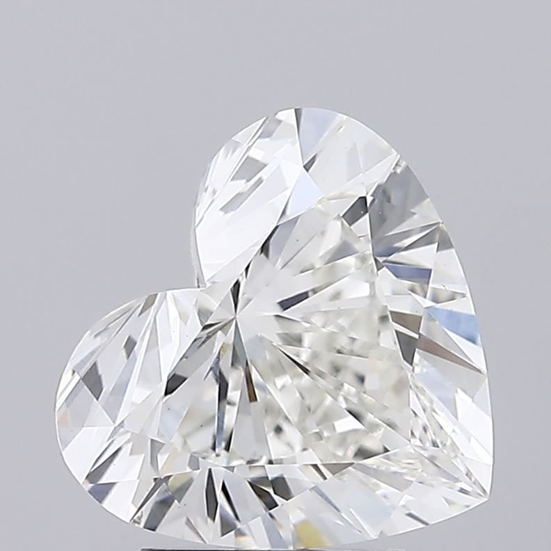 2.96ct H VS1 Rare Carat Ideal Cut Heart Lab Grown Diamond