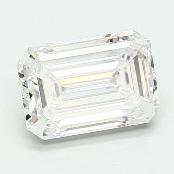 1.40ct D VS1 Rare Carat Ideal Cut Emerald Lab Grown Diamond