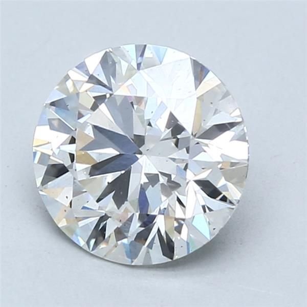 2.08ct E SI1 Rare Carat Ideal Cut Round Lab Grown Diamond