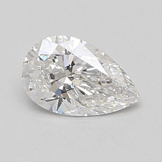 0.63ct D VS2 Rare Carat Ideal Cut Pear Lab Grown Diamond