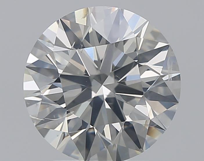 2.22ct I SI2 Rare Carat Ideal Cut Round Diamond