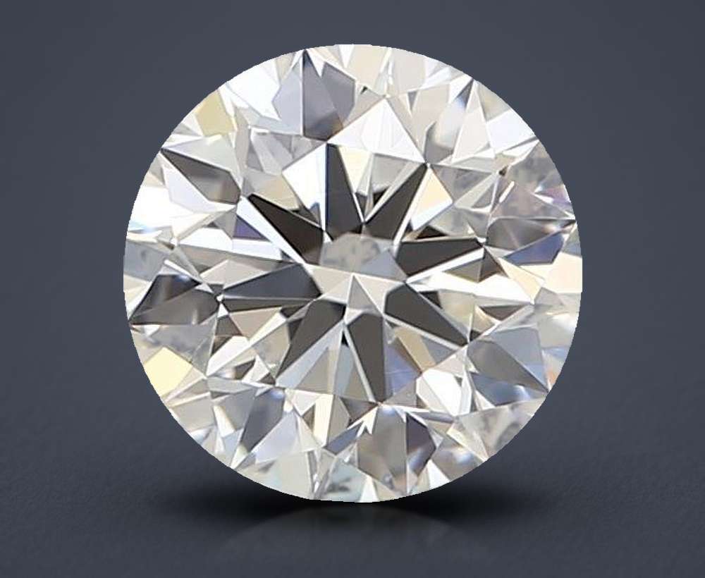 0.56 Carat Round Natural Diamond
