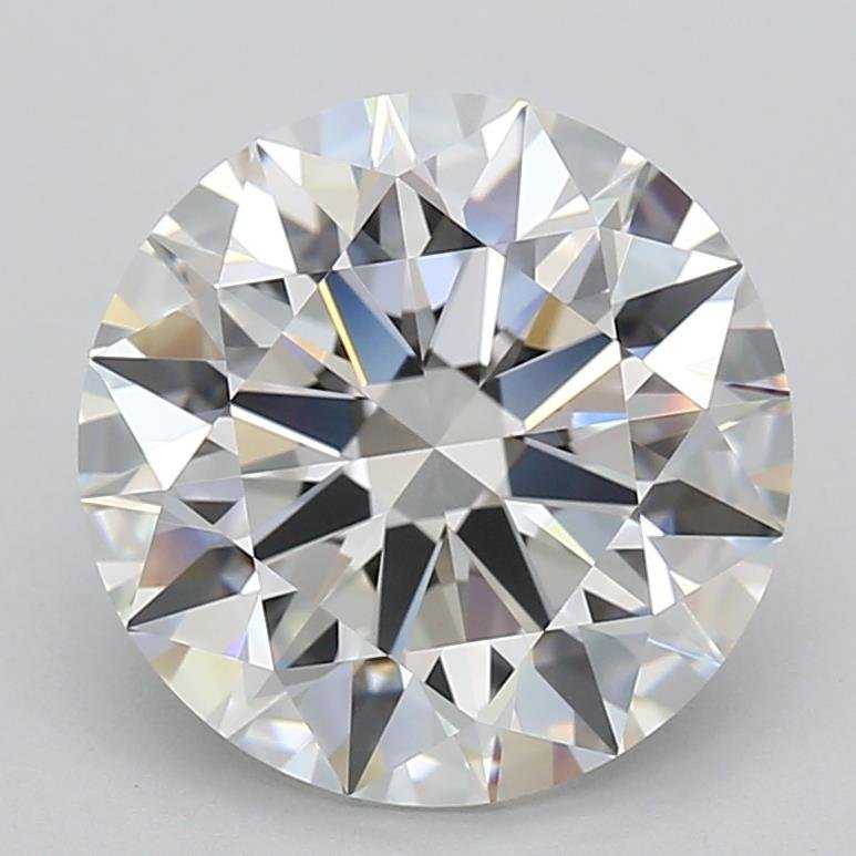 5.02ct E VVS1 Rare Carat Ideal Cut Round Lab Grown Diamond