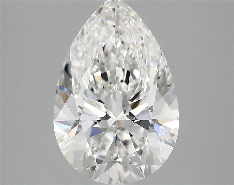 2.63 Carat Pear Lab Diamond