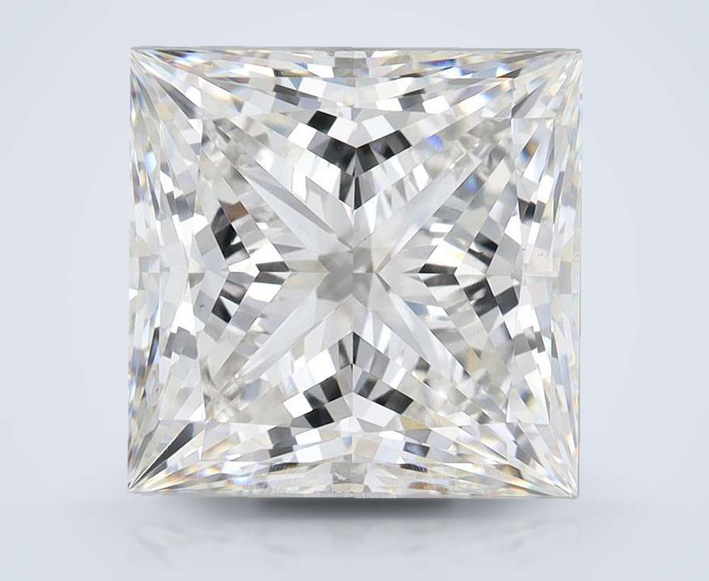 7.55 Carat Princess Lab Diamond