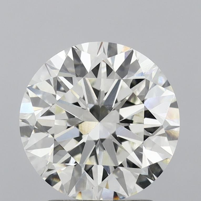 2.54ct I VVS2 Excellent Cut Round Lab Grown Diamond